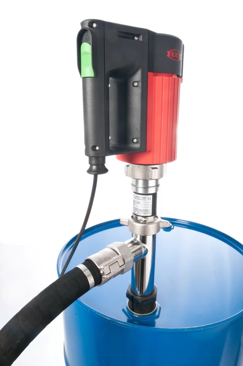 Flux F 457 | The Most Powerful Commutator Drum Pump Motor - Image 2