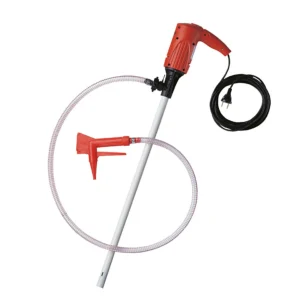 Flux Pumps Junior Drum Pump Kit with 230V Motor – Compact, Seal-Less Flux Drum Pump for Acids & Alkalis