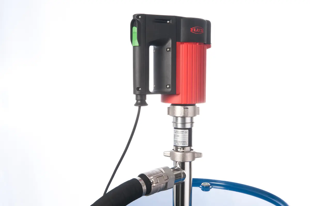 Drum pump motor