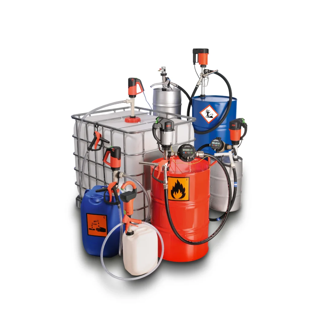 Flux drum and barrel pump selection