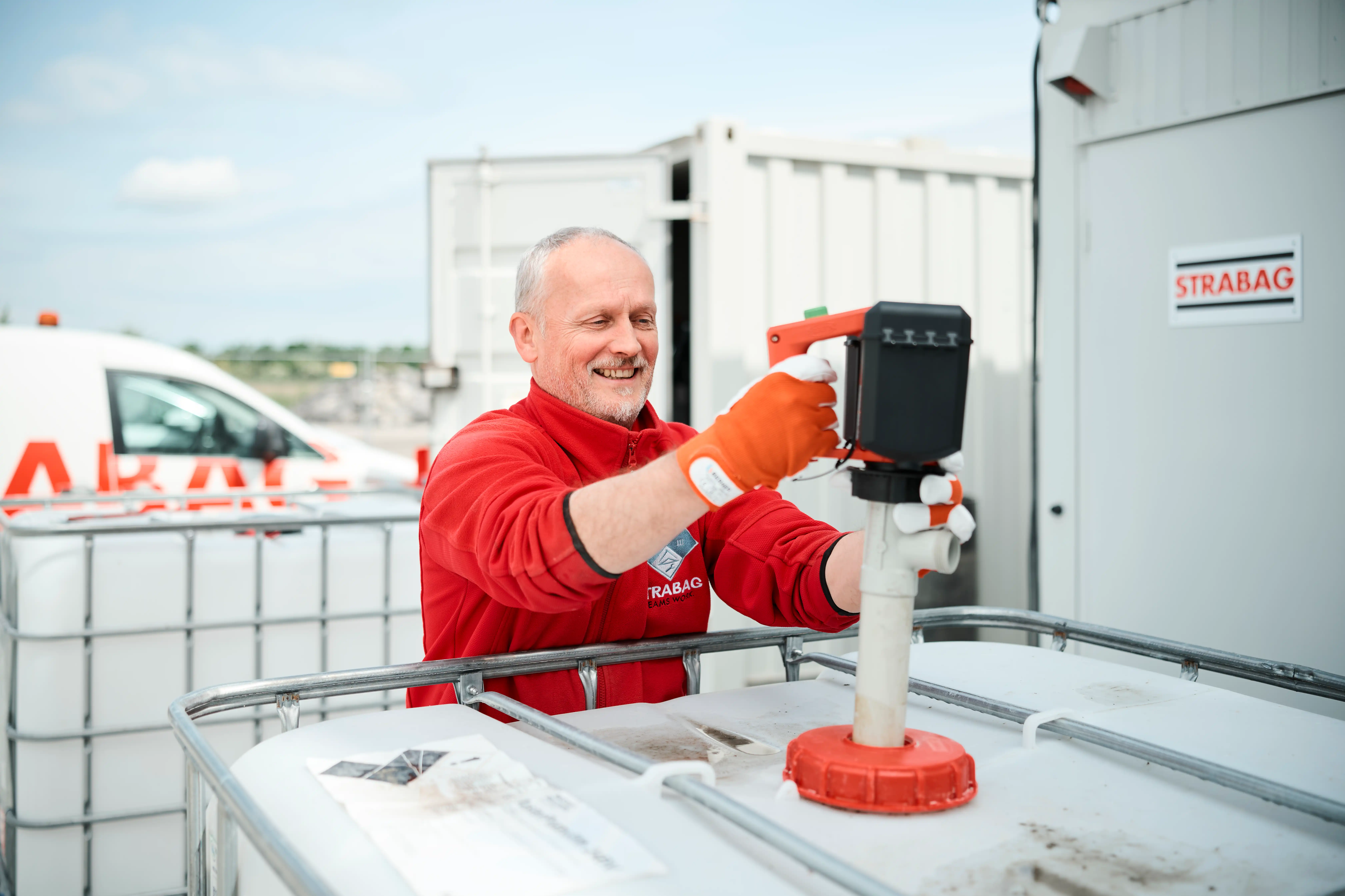 New battery motor FBM 4100 in use