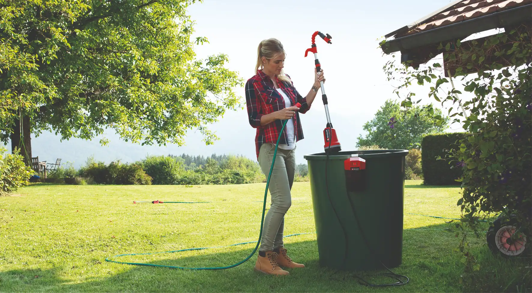 Einhell clear rain barrel pump